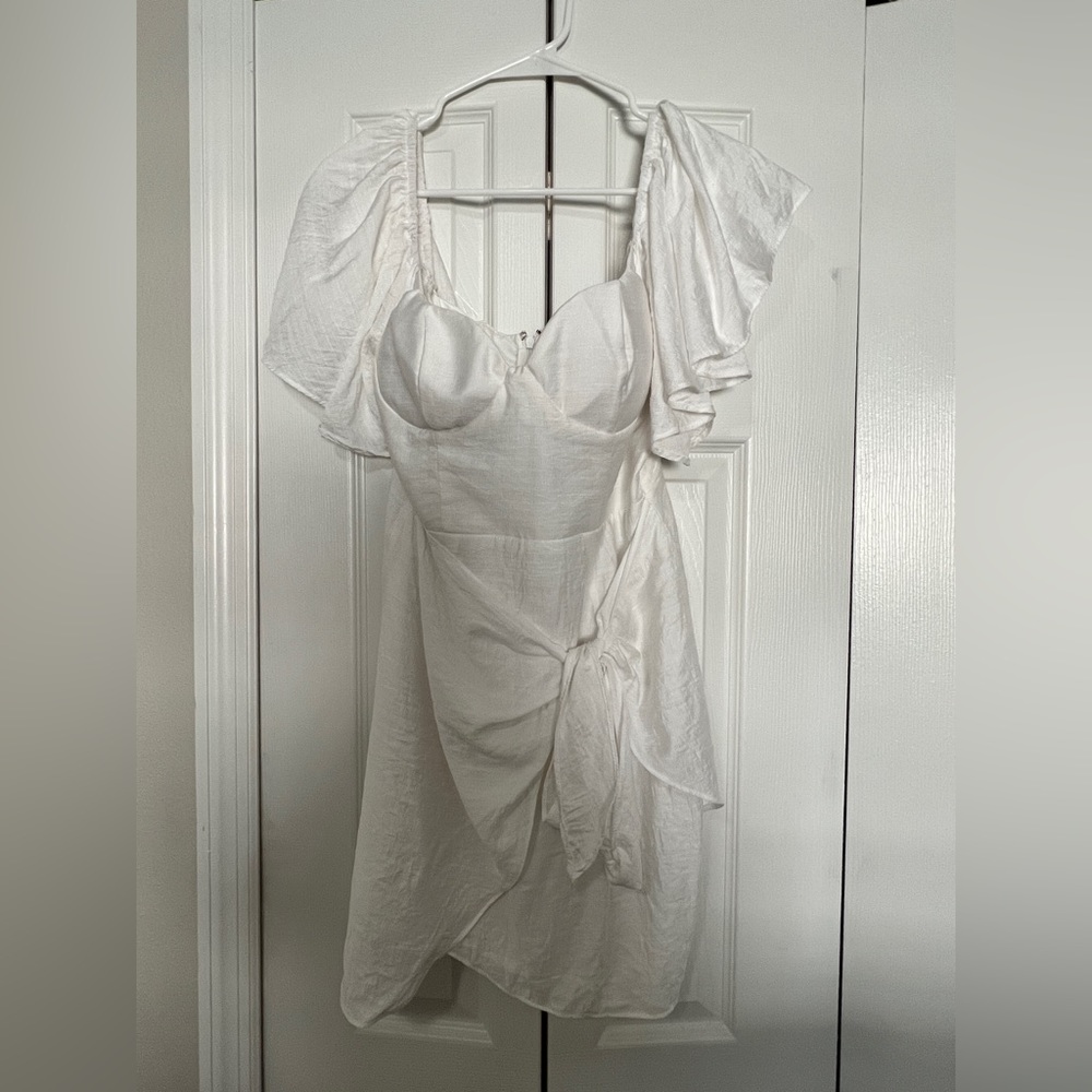 White dress